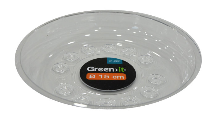 Krukfat Ø15 cm Klar Green>it